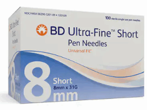 BD Pen Needles 8mm